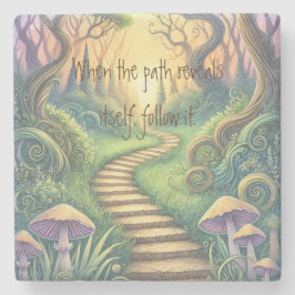 Path & Quote ストーンコースター