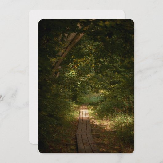 Path through forest シーズンカード (正面/裏面)