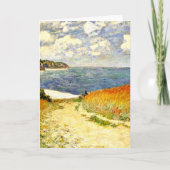 Path through the Corn at Pourville, カード (正面)