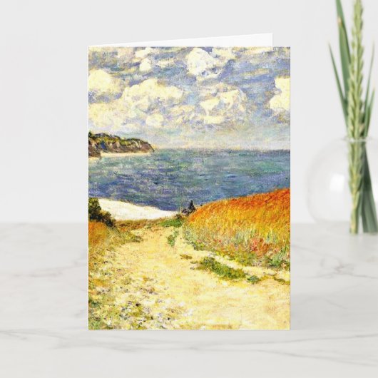 Path through the Corn at Pourville, カード (正面)