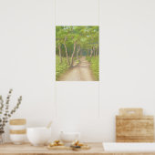 Path Through the Trees, Leith Hill Poster ポスター (キッチン)