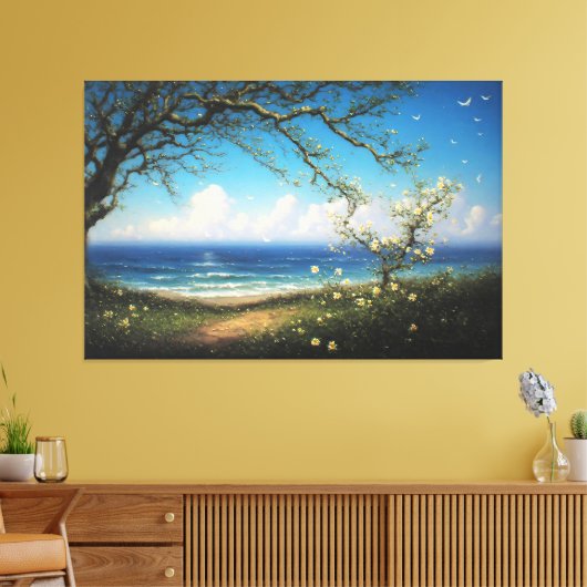 Path to Infinity キャンバスプリント (インサイチュ (リビング))