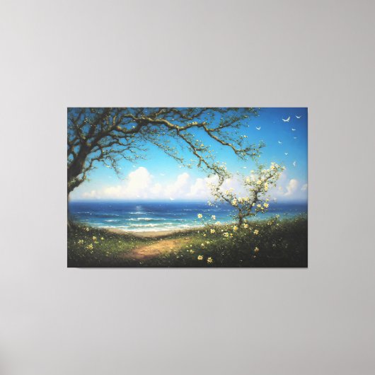 Path to Infinity キャンバスプリント (正面)