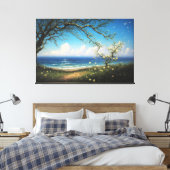 Path to Infinity キャンバスプリント (インサイチュ (寝室))