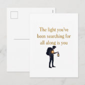 Path To Mindfulness And Success Collection シーズンポストカード (正面/裏面)