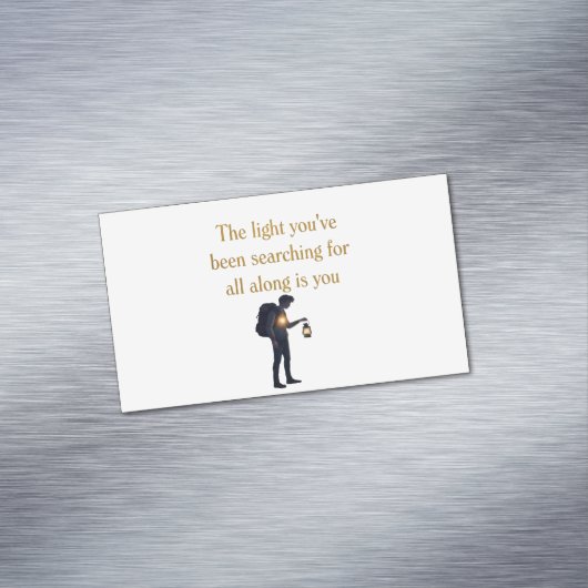 Path To Mindfulness And Success Collection  マグネット名刺 (インサイチュ)