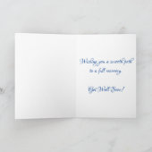 「Path to Upper Bluff Hospital」 Get Well Card（アッパー・ カード (内部)