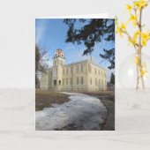 「Path to Upper Bluff Hospital」 Get Well Card（アッパー・ カード (黄色い花)