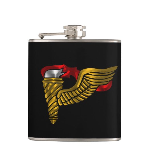 Pathfinder Badge フラスク (正面)