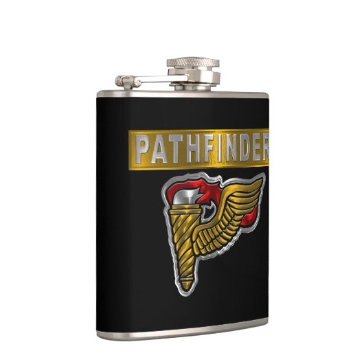 Pathfinder Badge- “Pathfinder” Flask フラスク (右)