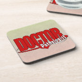 PATHOLOGISTロゴの博士 コースター (左側)