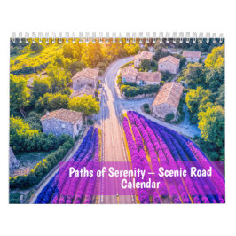 Paths of Serenity – 2026 Scenic Road Calendar カレンダー