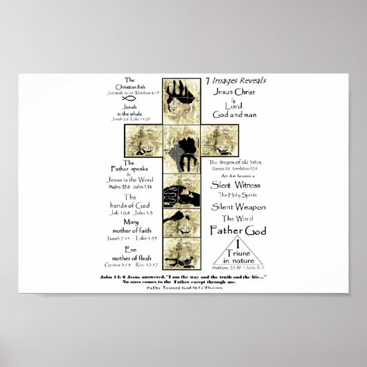 Paths toward God by faith yellow cross  images ポスター (正面)