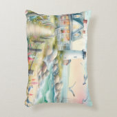 Pathway to the Lighthouse Coastal Cottage アクセントクッション (正面(垂直))