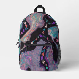 Pathways Print Cut Sew Bag プリントバックパック