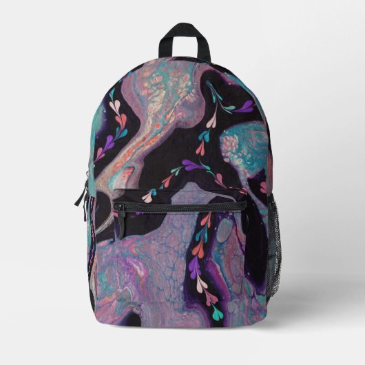 Pathways Print Cut Sew Bag プリントバックパック (正面)