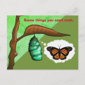 PATIENCE BUTTERFLY by Slipperywindow ポストカード (正面)