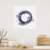 Patience in Purple , Enso ポスター (キッチン)