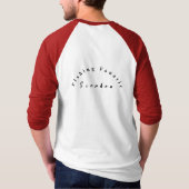 Patience Is The Anglers Finest Lure Tシャツ (裏面)