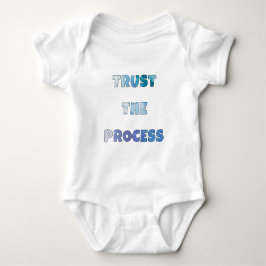 Patience & Progress – Trust The Process Design ベビーボディスーツ