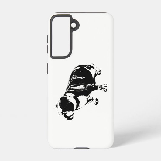 Patience Stays Samsung Galaxyケース (裏面)