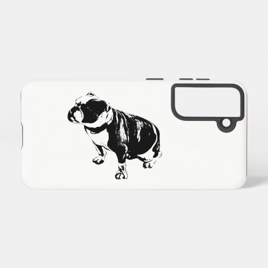 Patience Stays Samsung Galaxyケース (裏面横)