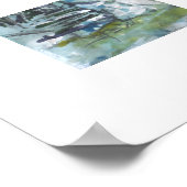 Patience Tree Painting / Artist Larry Lerew ポスター (角)