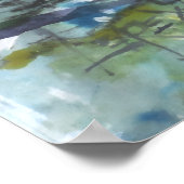 Patience Tree Painting / Artist Larry Lerew ポスター (角)