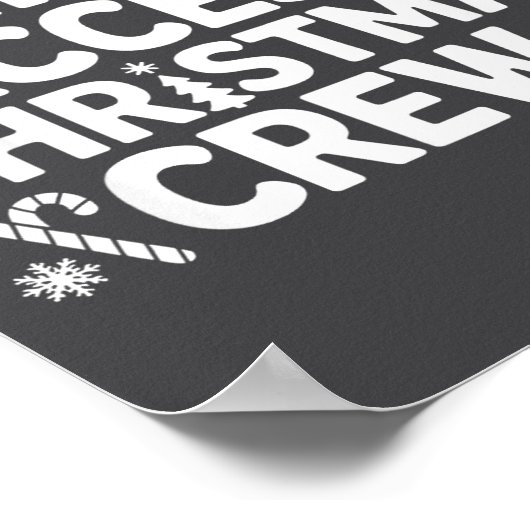 Patient Access Christmas Crew Funny Holiday Xmas P ポスター (角)