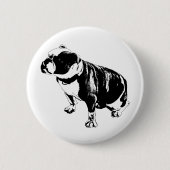 Patient and Present 缶バッジ (正面)