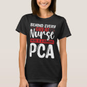 Patient Care Assistant Nursing PCA Nurse Badge Tシャツ (正面)