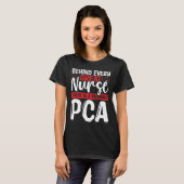 Patient Care Assistant Nursing PCA Nurse Badge Tシャツ (正面フル)