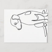 Patient Dog ポストカード (正面)