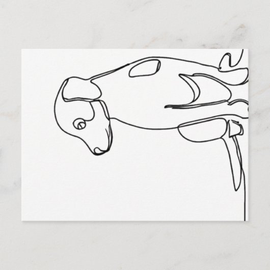 Patient Dog ポストカード (正面)