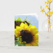 「Patient Industry」カード カード (黄色い花)