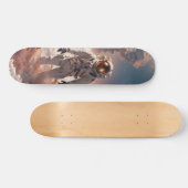 Patineta Astronauta En Suelo Extraterrestre スケートボード (横)