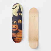 Patineta Casa De Vampiros Y Calabazas スケートボード (正面)