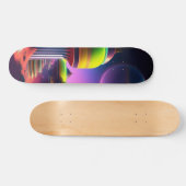 Patineta Ciudad En Planeta Extragaláctico スケートボード (横)