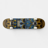 Patineta cráneo azteca  スケートボード (横)