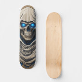 Patineta Encapuchado Monstruo Esqueleto スケートボード (正面)