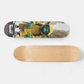 Patineta Extraterrestre Verde Patinador スケートボード (横)