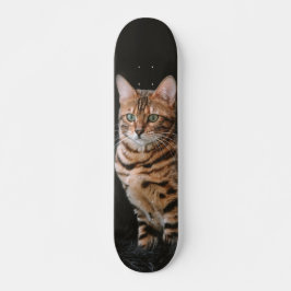 Patineta Gato De Raza Bengala スケートボード