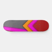 Patineta Geométrico Arte Abstracto スケートボード (横)