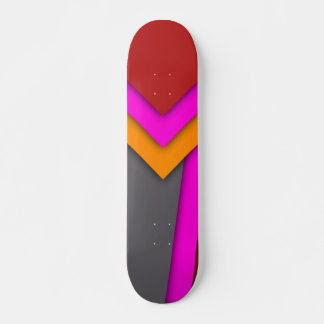 Patineta Geométrico Arte Abstracto スケートボード
