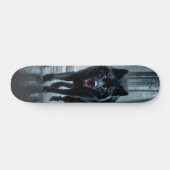 Patineta Lobo Salvaje Negro スケートボード (横)