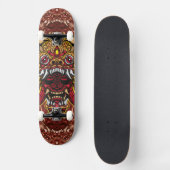 Patineta Máscara Hannya  スケートボード (正面)
