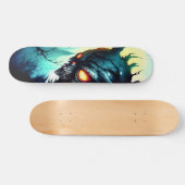 Patineta Oscuro Mítico Monstruo Árbol スケートボード (横)