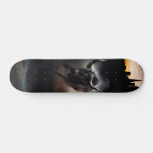 Patineta Salvaje Toro Con Grandes Cuernos スケートボード (横)