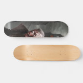 Patineta Siniestro Zombi En La Noche スケートボード (横)