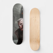 Patineta Siniestro Zombi En La Noche スケートボード (正面)